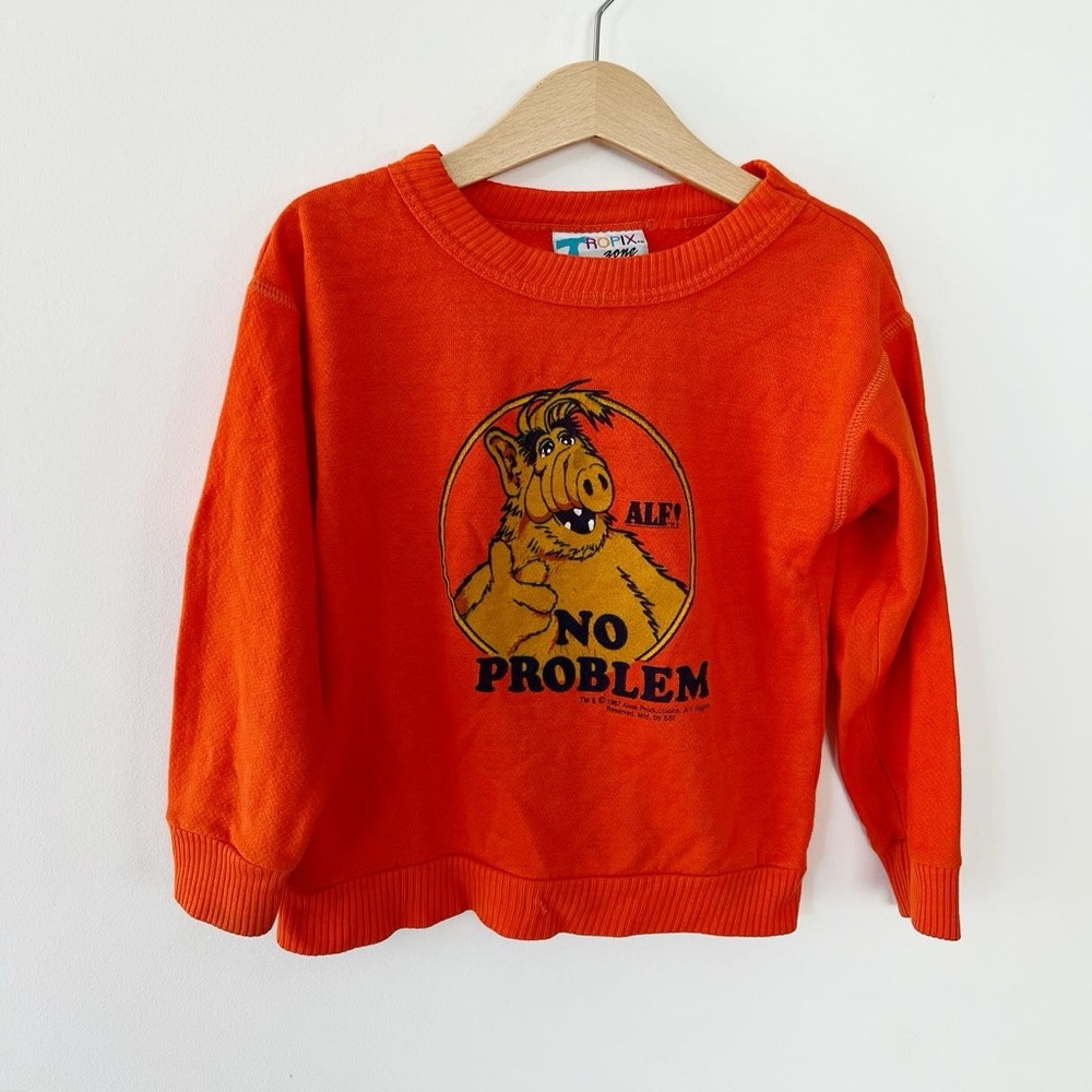 Vintage Alf Pullover, size 5/6 years.